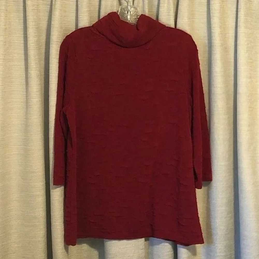 sleeve cowl neck top - image 1