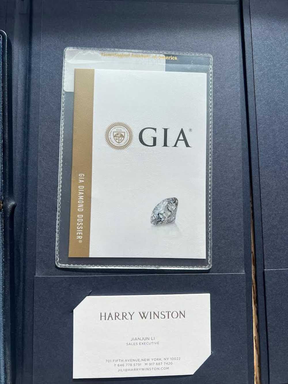 Harry Winston Harry Winston Pear-Shaped Diamond M… - image 5