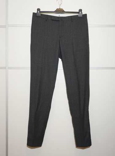 Boglioli Boglioli Graphite Wool Dress Trousers IT… - image 1