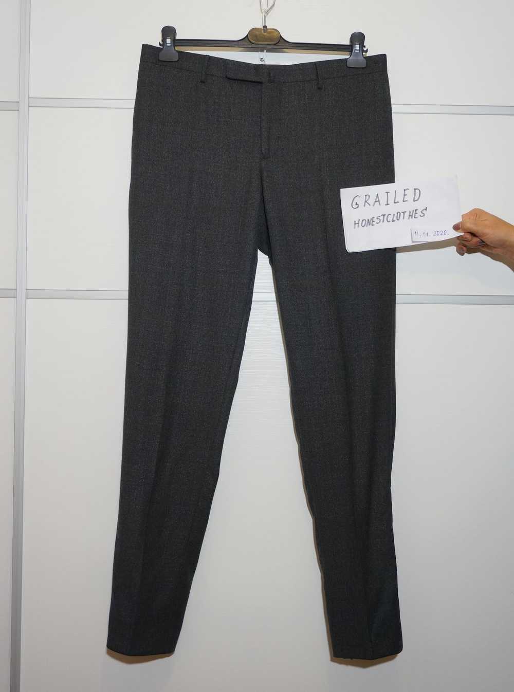 Boglioli Boglioli Graphite Wool Dress Trousers IT… - image 2