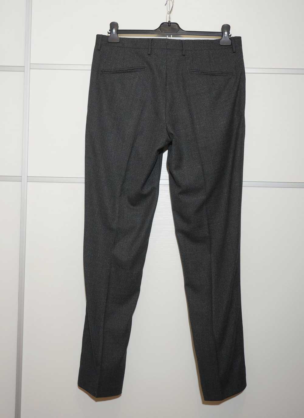 Boglioli Boglioli Graphite Wool Dress Trousers IT… - image 3