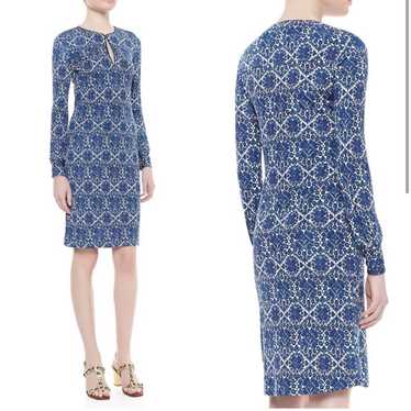 Tory Burch Walker Long-Sleeve Fitted Dress - image 1