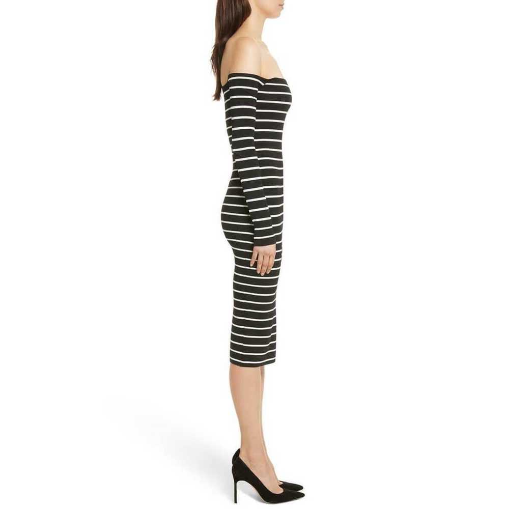 Veronica Beard StripedOne Shoulder Dress - image 2