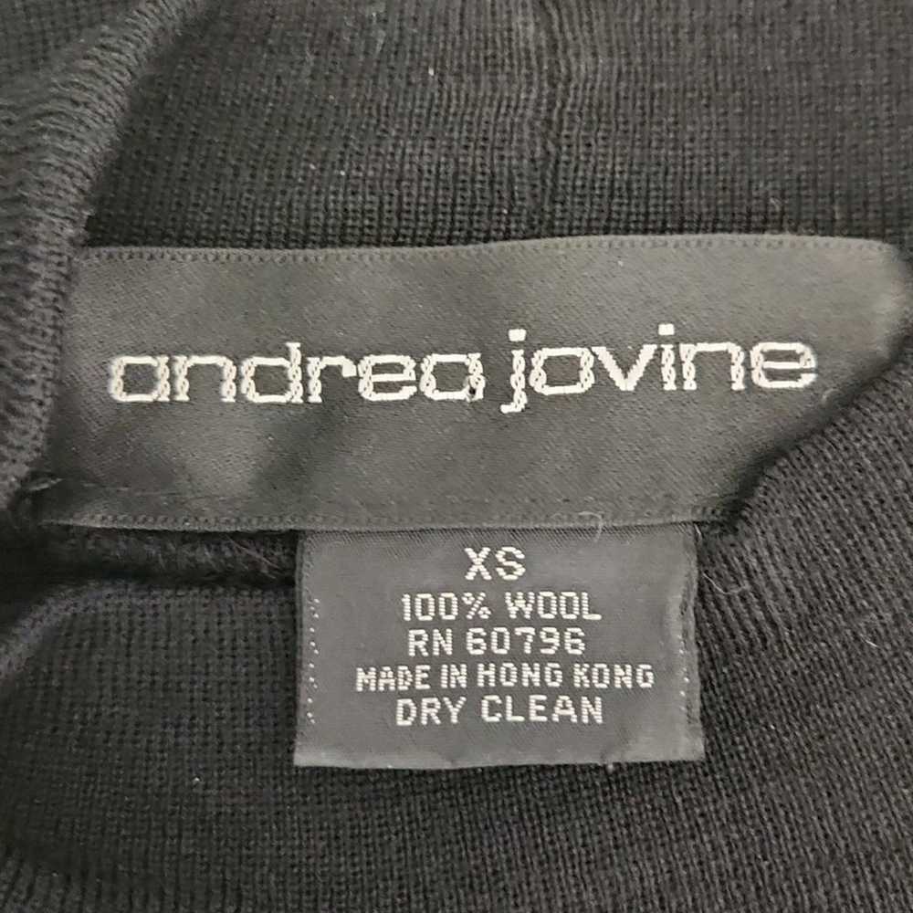 Vintage 80s Andrea Jovine Women's 100% Wool Long … - image 10