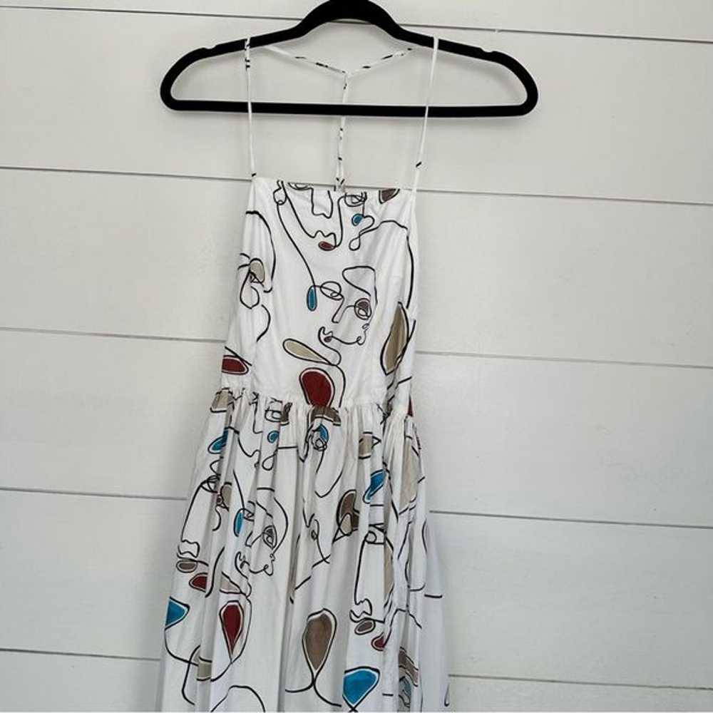 Bassike Faces Print Knot Maxi Flawed Size 0 - image 1