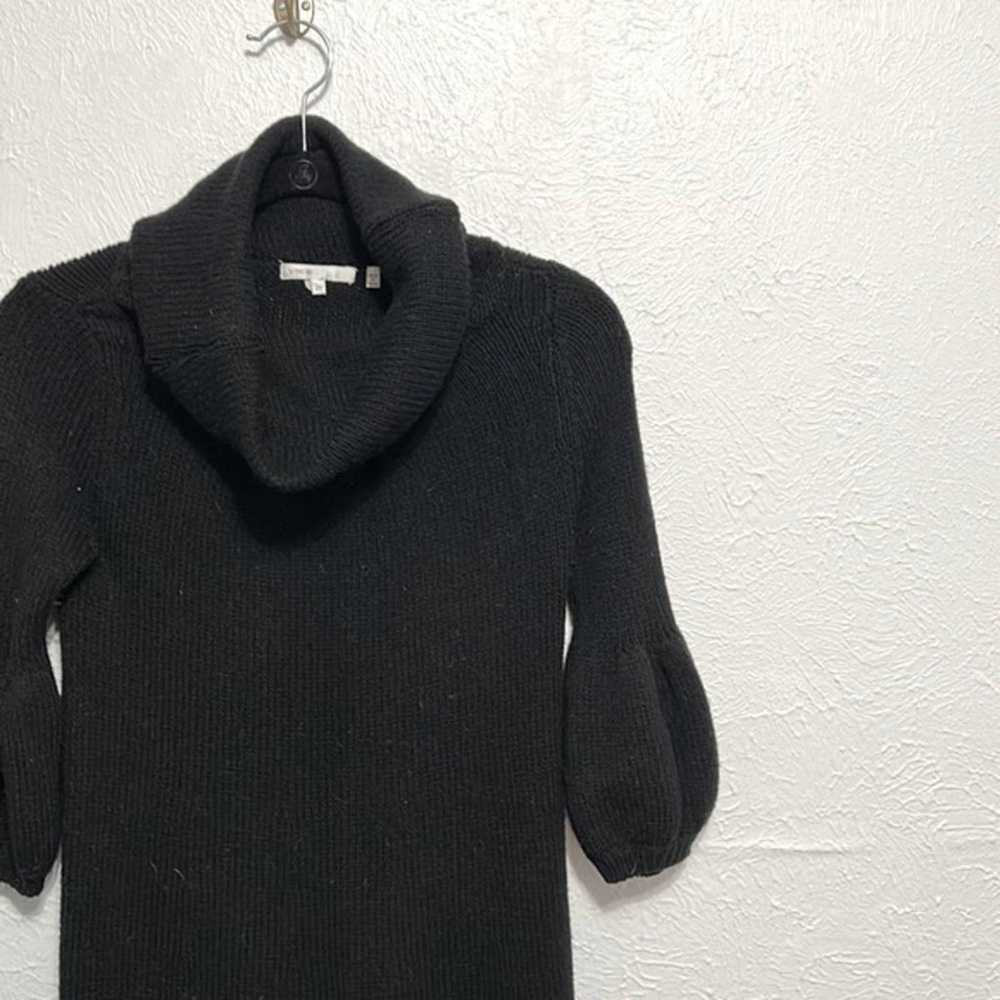 Vince Cowl neck Black Sweater long sleeves dress … - image 3
