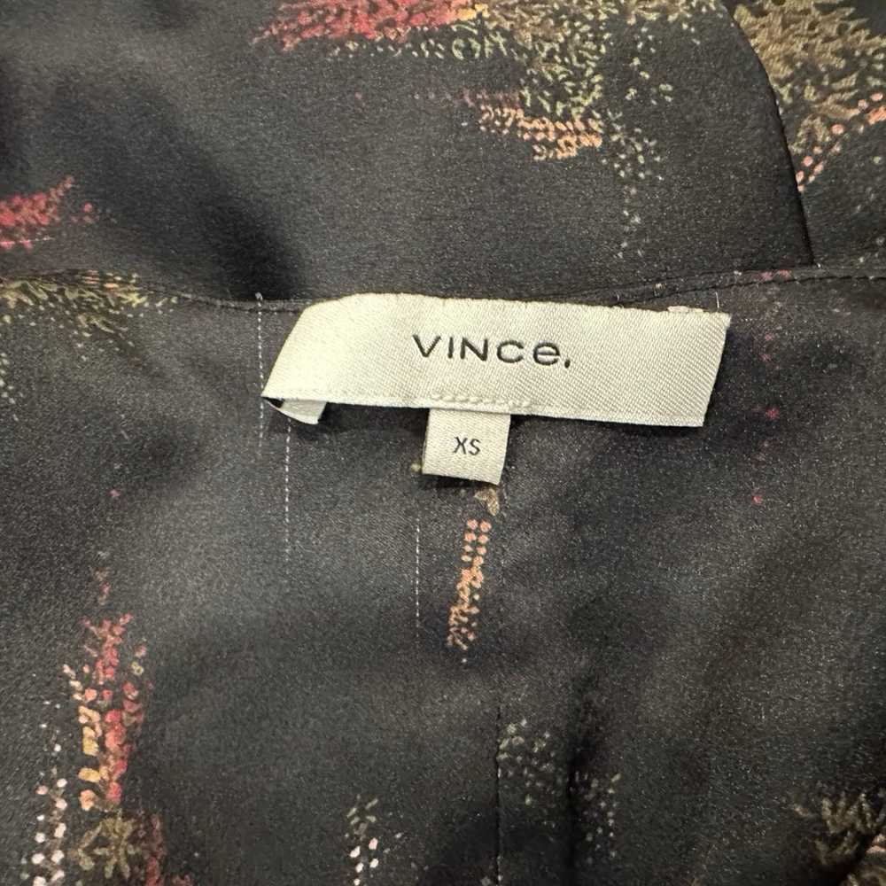 Vince Wisteria Wrap Midi Dress XS - image 7