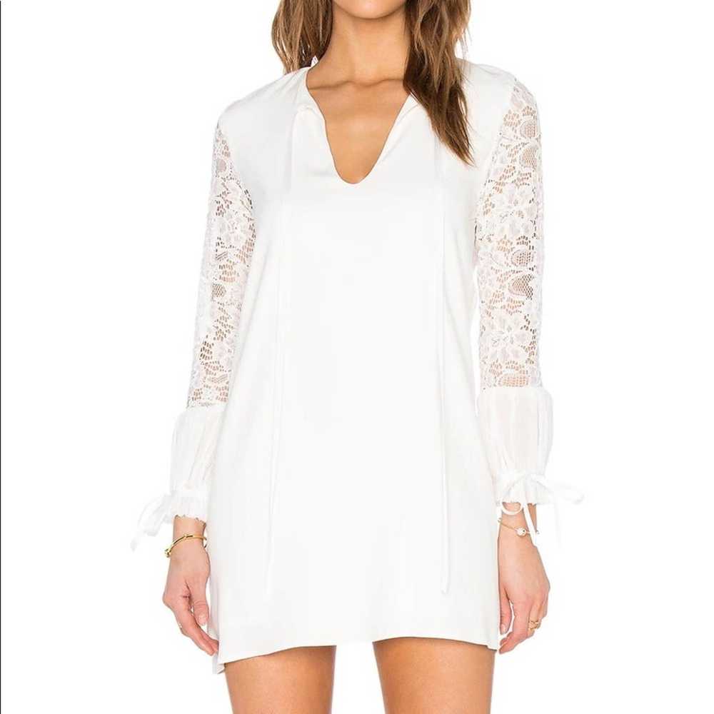 Alexis Maxine Long Sleeve Dress in White Lace siz… - image 3