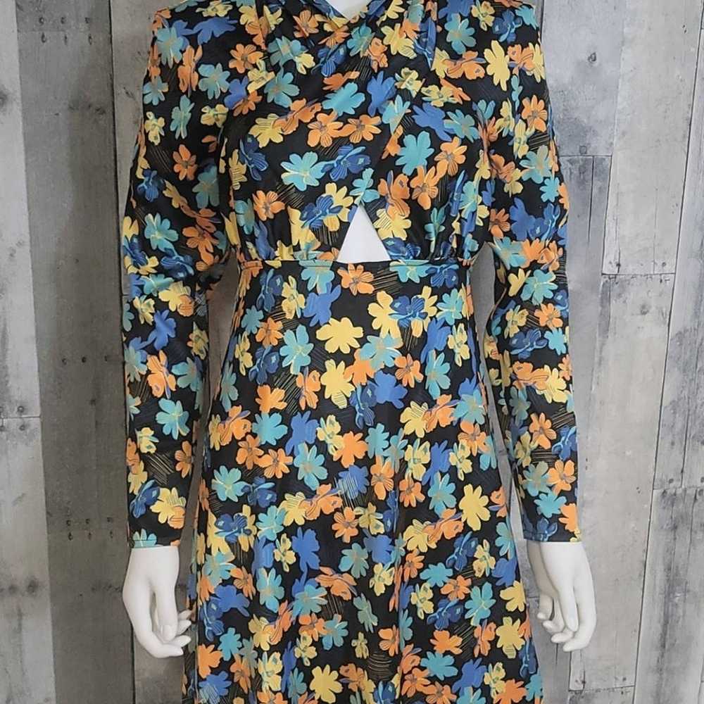 NWOT Finders Keepers Floral Midi DRESS - image 3