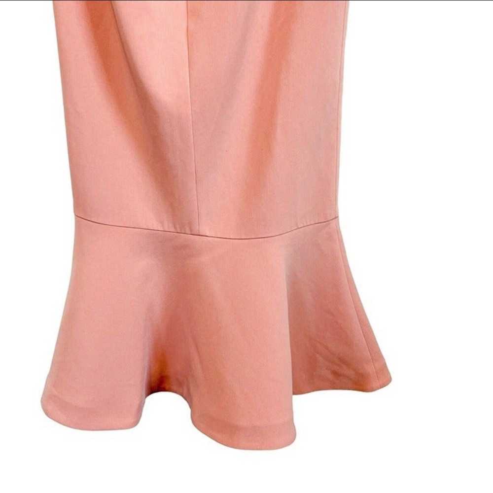 CINQ À SEPT Luna Strapless Mermaid Midi Pink Dres… - image 3