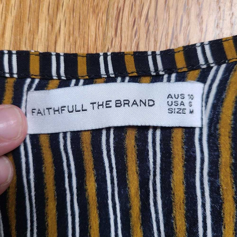 Faithfull The Brand Size 6 Vinci Mini Tie Front D… - image 8
