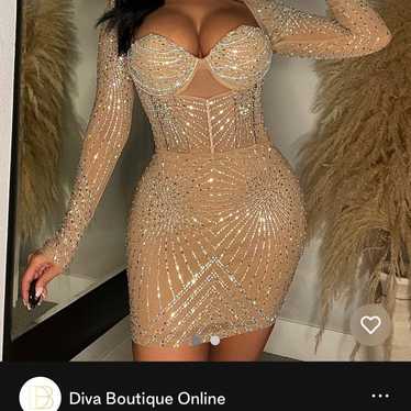 Diva Boutique Rhinestone Dress