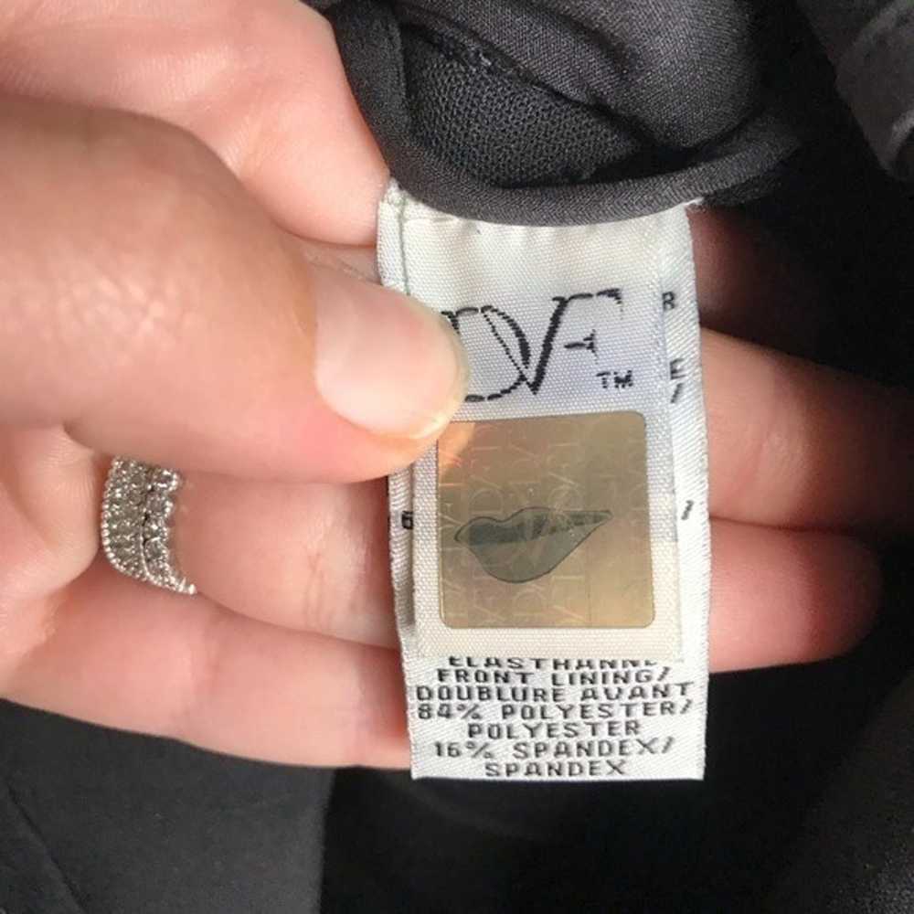 Diane Von Furstenberg DVF Black Minerva Confetti … - image 7