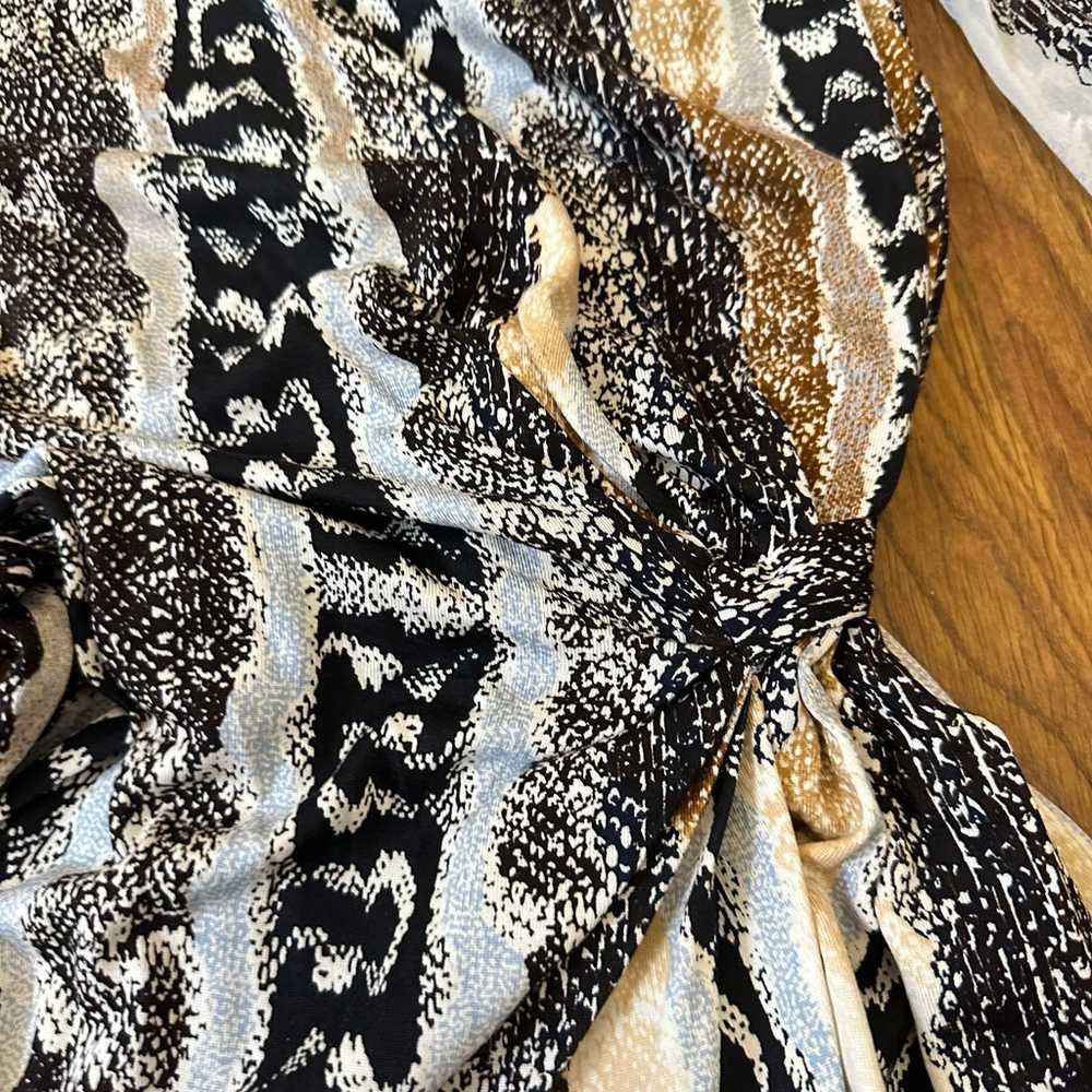 Diane von Furstenberg SIGOURNEY mini Wrap silk Dr… - image 5