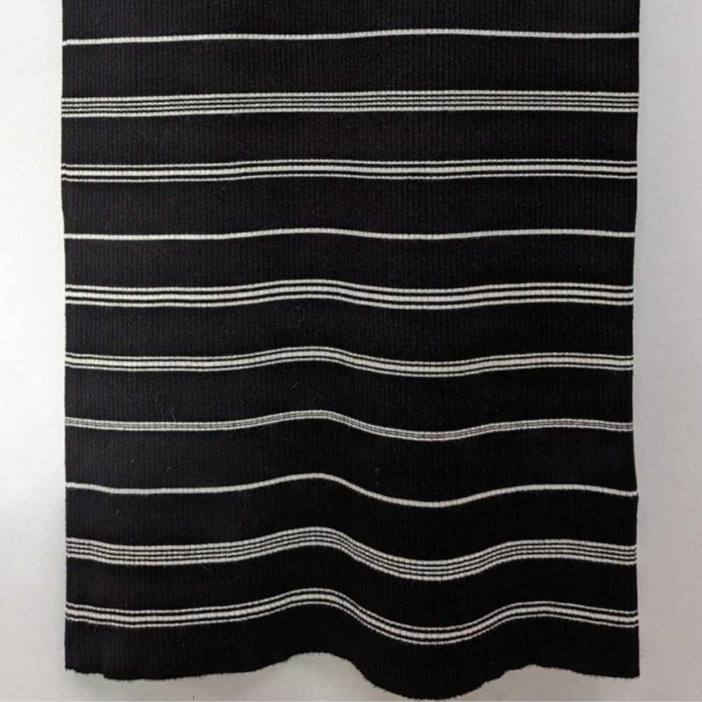 J. Crew Mixed Stripe Sweater Dress Bell Sleeve Ri… - image 6