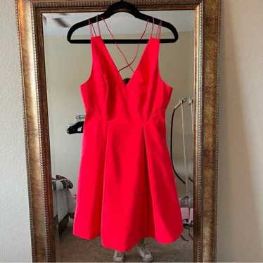 Topshop Red Mini Dress