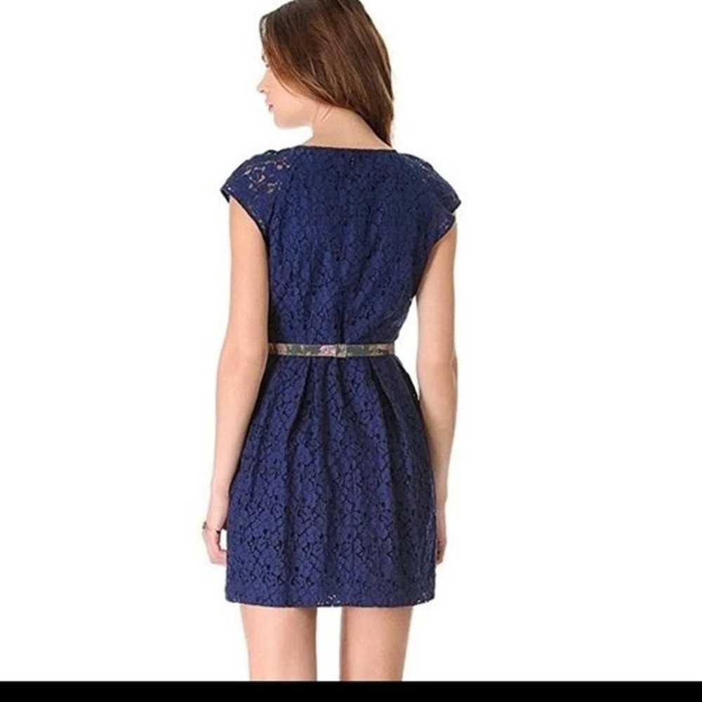 MADEWELL Navy Blue Lace Size 8 Dress - image 2