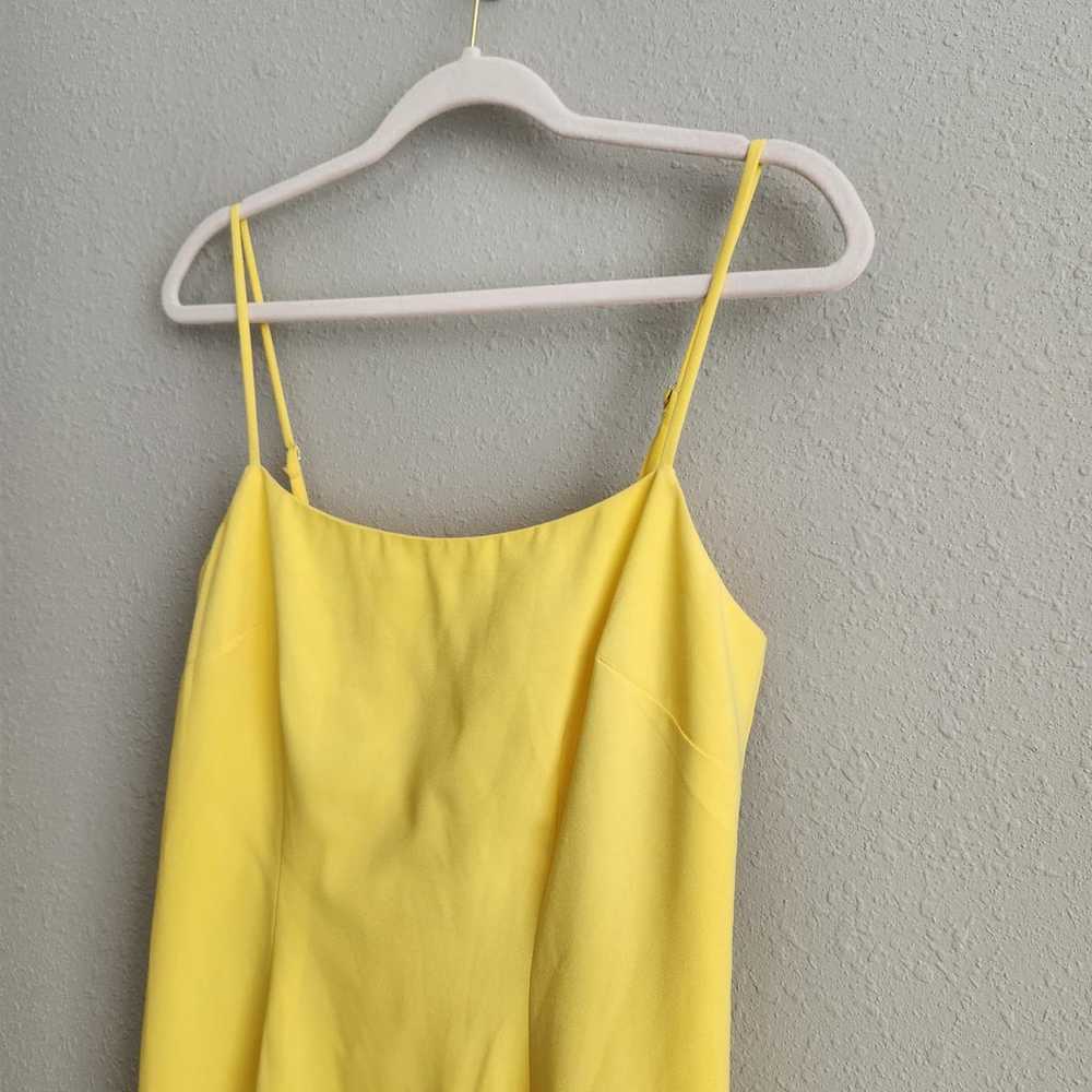 Lovers & Friends Teddy Mini Dress in Lemon Yellow… - image 12