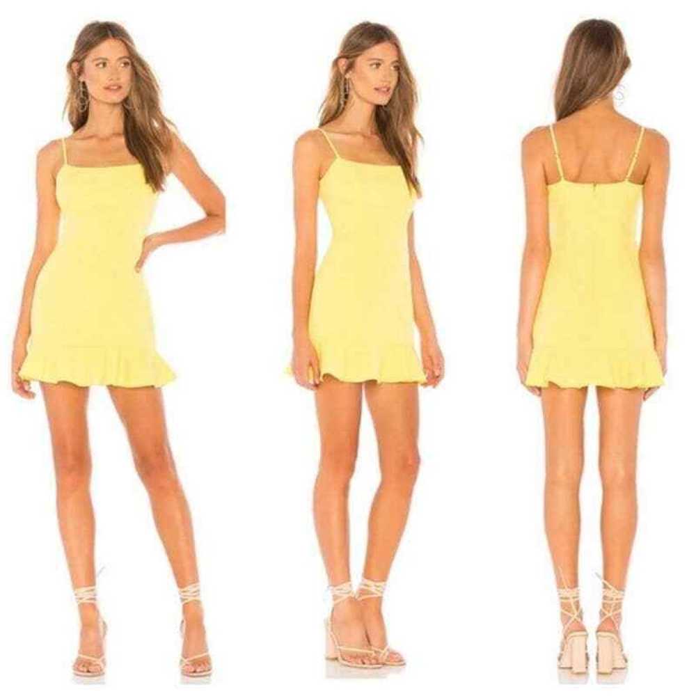 Lovers & Friends Teddy Mini Dress in Lemon Yellow… - image 1