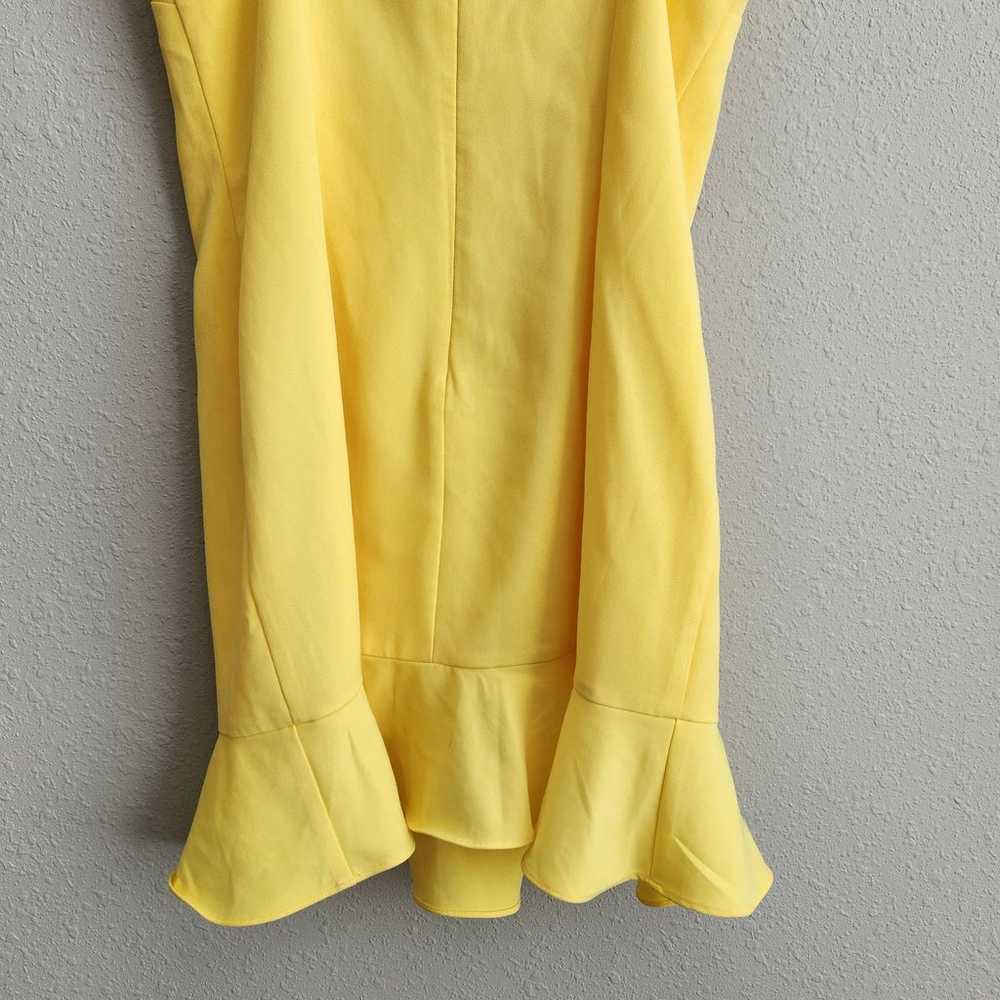 Lovers & Friends Teddy Mini Dress in Lemon Yellow… - image 7