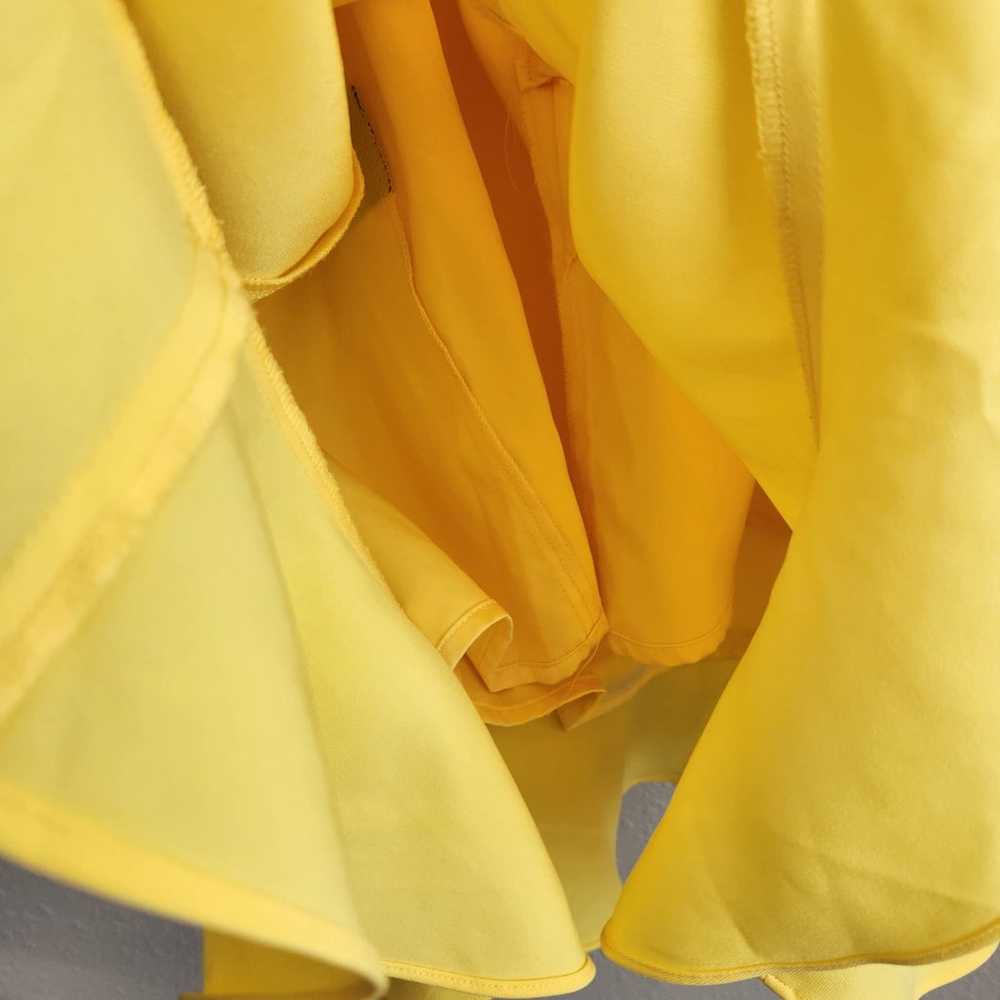 Lovers & Friends Teddy Mini Dress in Lemon Yellow… - image 9