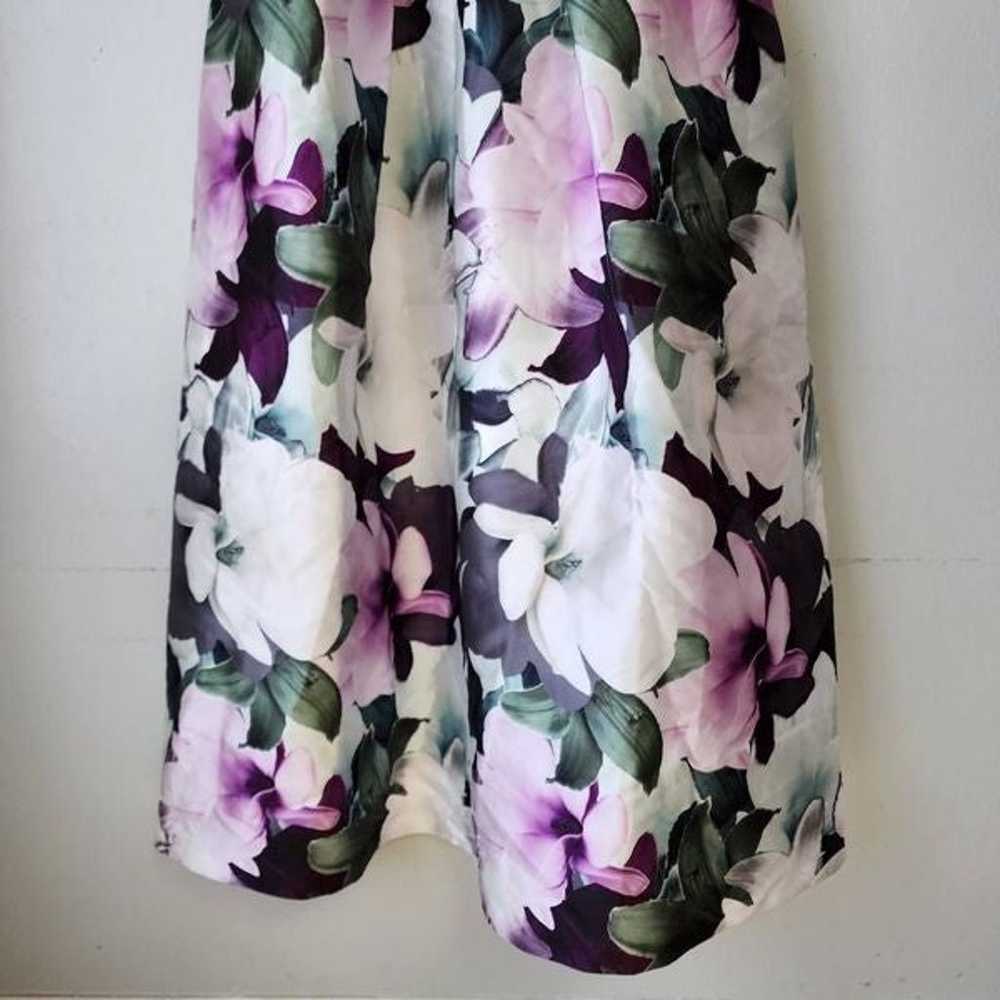 Kay Unger Floral Printed Gown - image 4