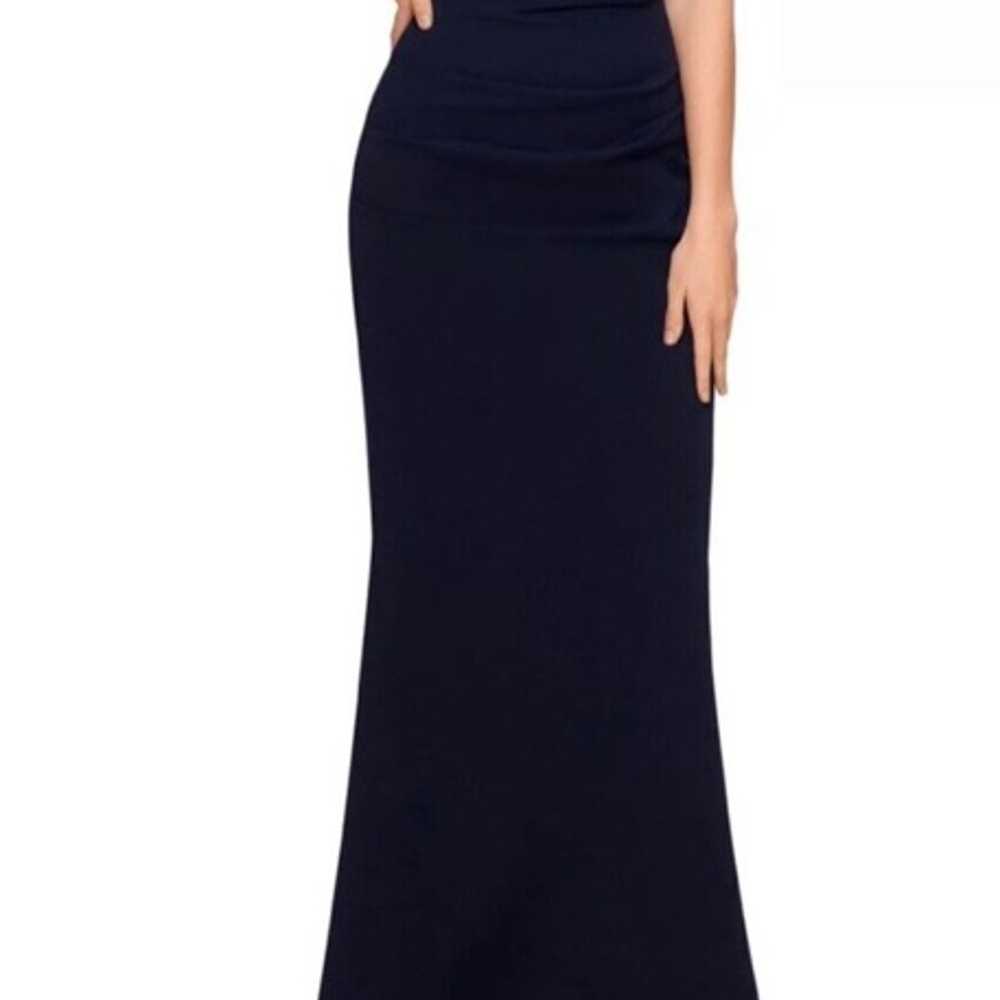 Alex Evenings Gown Size 14 Cobalt Blue Beaded Sle… - image 4