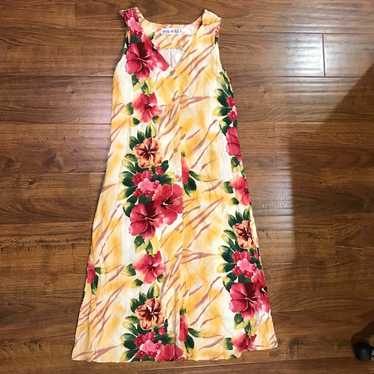 Jams World Women's White Floral English Garden shops Sleeveless Dress Size XL NEW