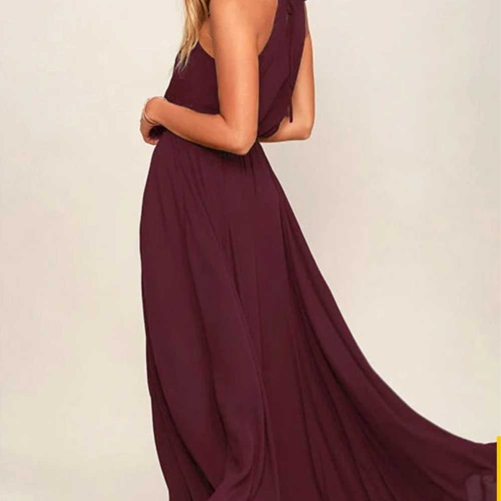 Lulus Essence of Style Plum Purple Maxi Dress - image 2