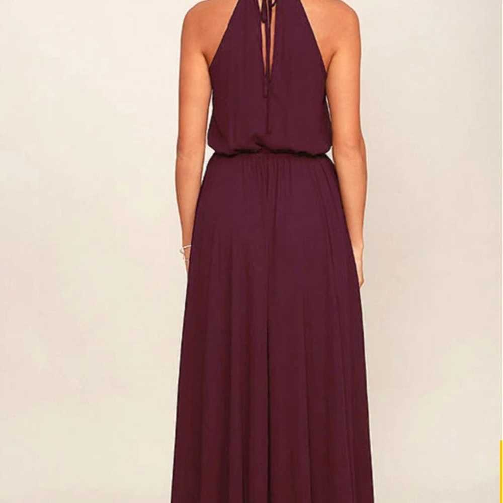 Lulus Essence of Style Plum Purple Maxi Dress - image 3