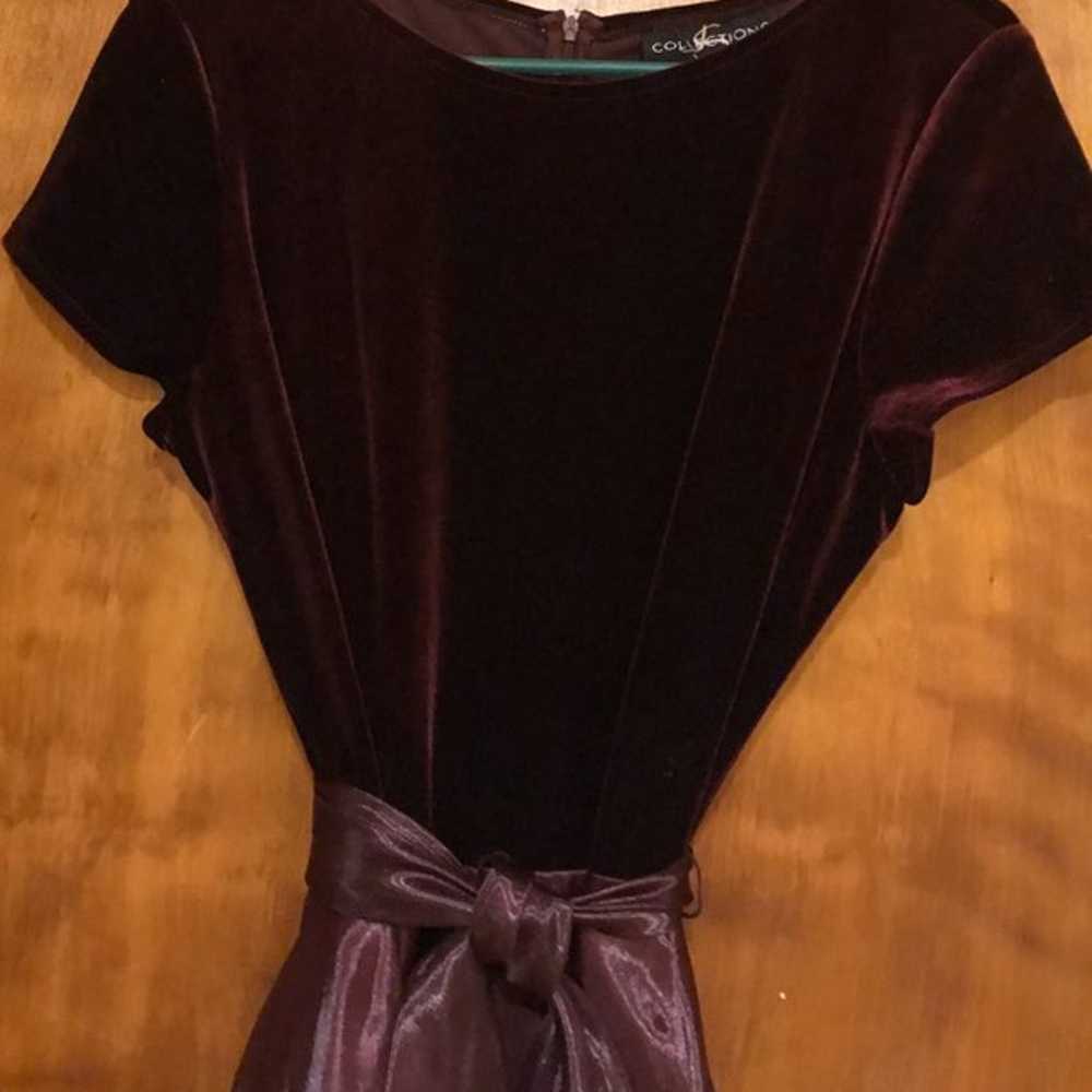 Burgandy Gown - image 2