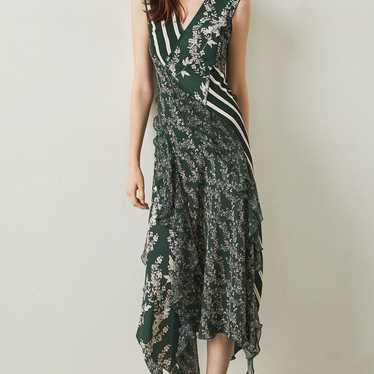 Bcbgmaxazria womens asymmetrical floral - Gem