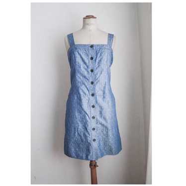 derek lam buttoned down dress denim 14 - image 1