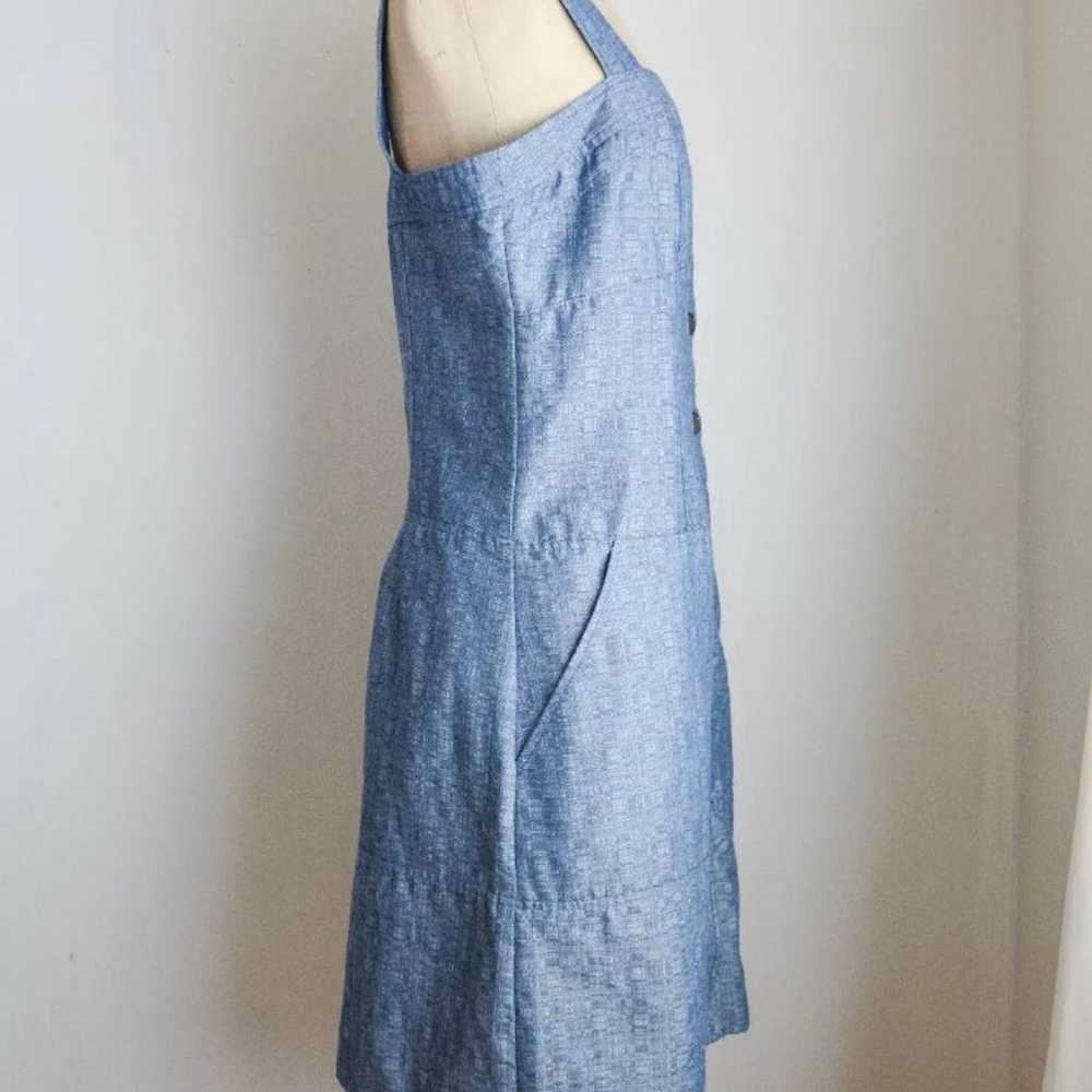 derek lam buttoned down dress denim 14 - image 3