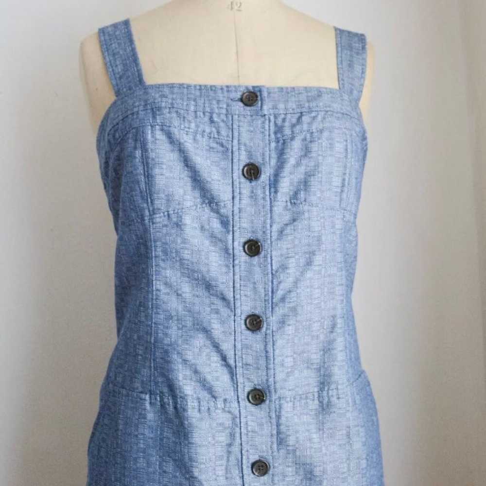 derek lam buttoned down dress denim 14 - image 4