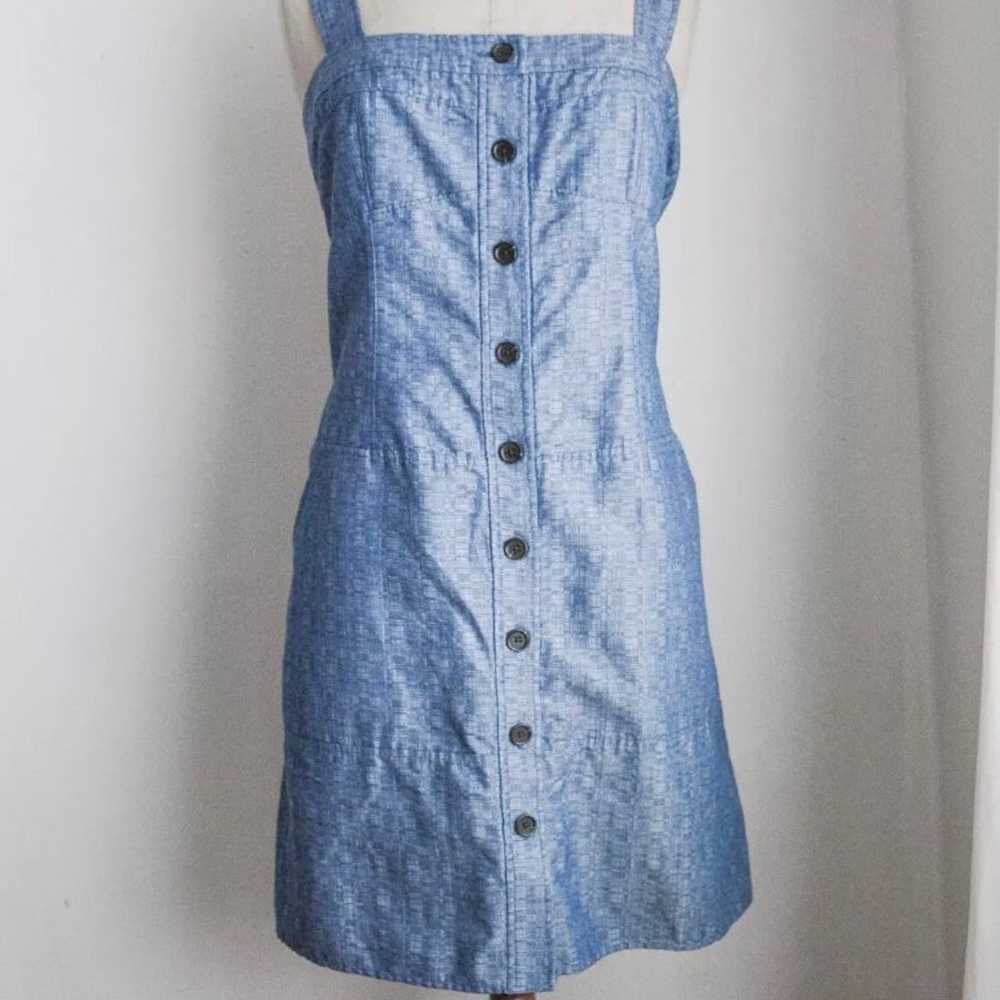 derek lam buttoned down dress denim 14 - image 5