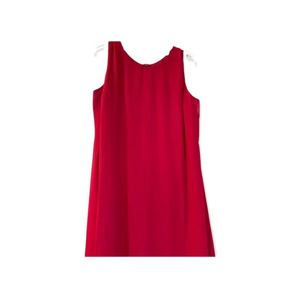 Miss Cristina red chiffon 2pcs dress set long dre… - image 6