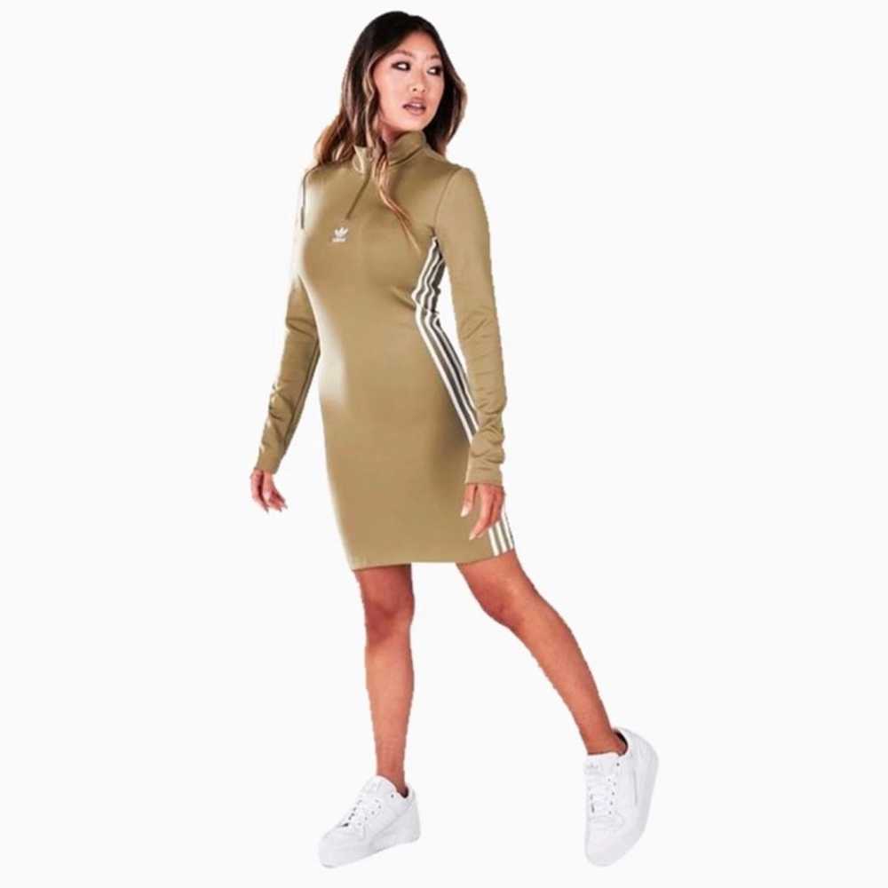 Adidas long Sleeve Quarter Zip Dress - image 5