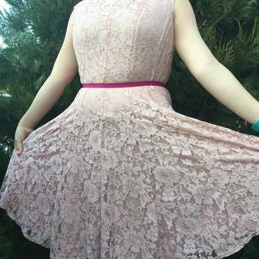 A brand new dress pink