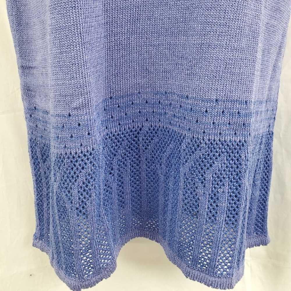 Vintage Sandy D'Andrade Knit Lilac Dress - image 2