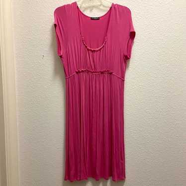 Hot Pink Midi Dress - Gem