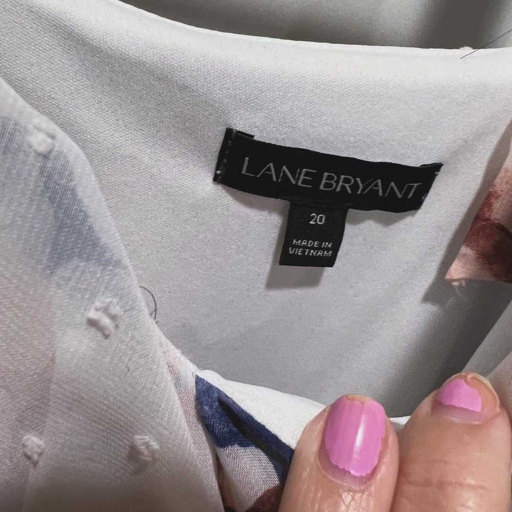 Lane Bryant plus size cold shoulder ruffle floral… - image 6