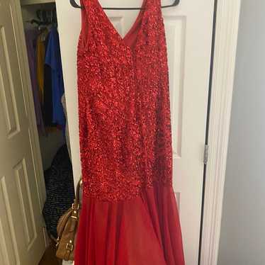 Red Ball Gown - image 1