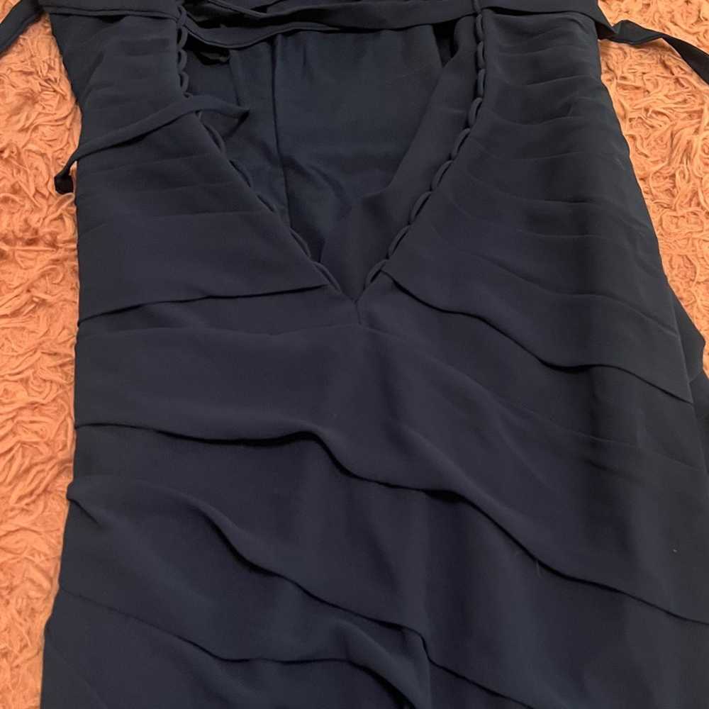 Sorella Vita Navy blue strapless dress - image 4
