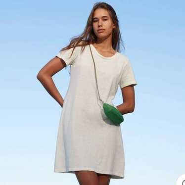 Jungmaven Sespe Short Sleeve Dress Washed White - image 1
