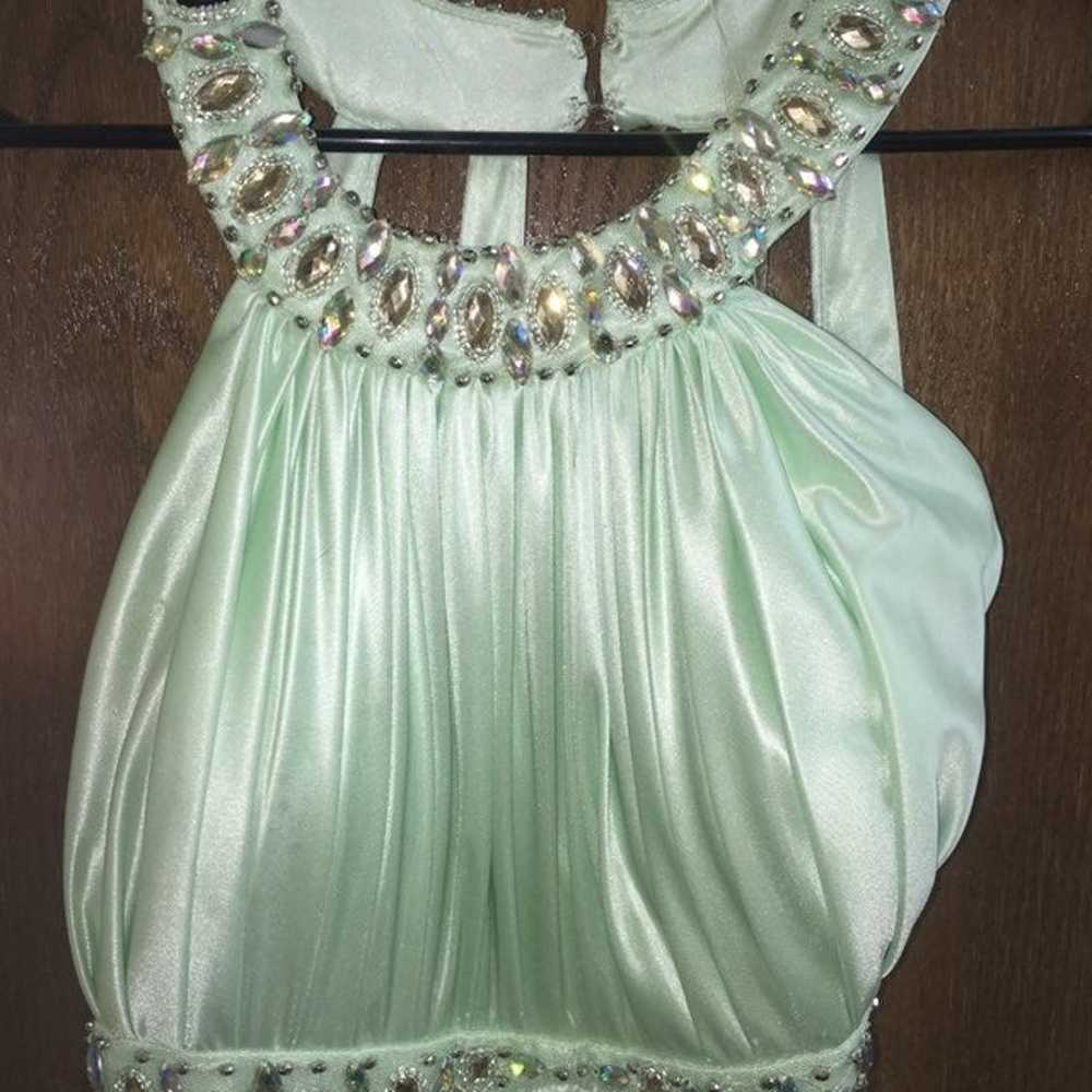 Mint Prom Dress - image 1