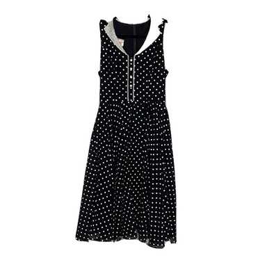 Candi Jones Calif Polka Dot Dress Womans Sz 11 Sle