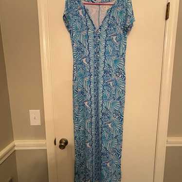 Breanne Eyelet Maxi Dress