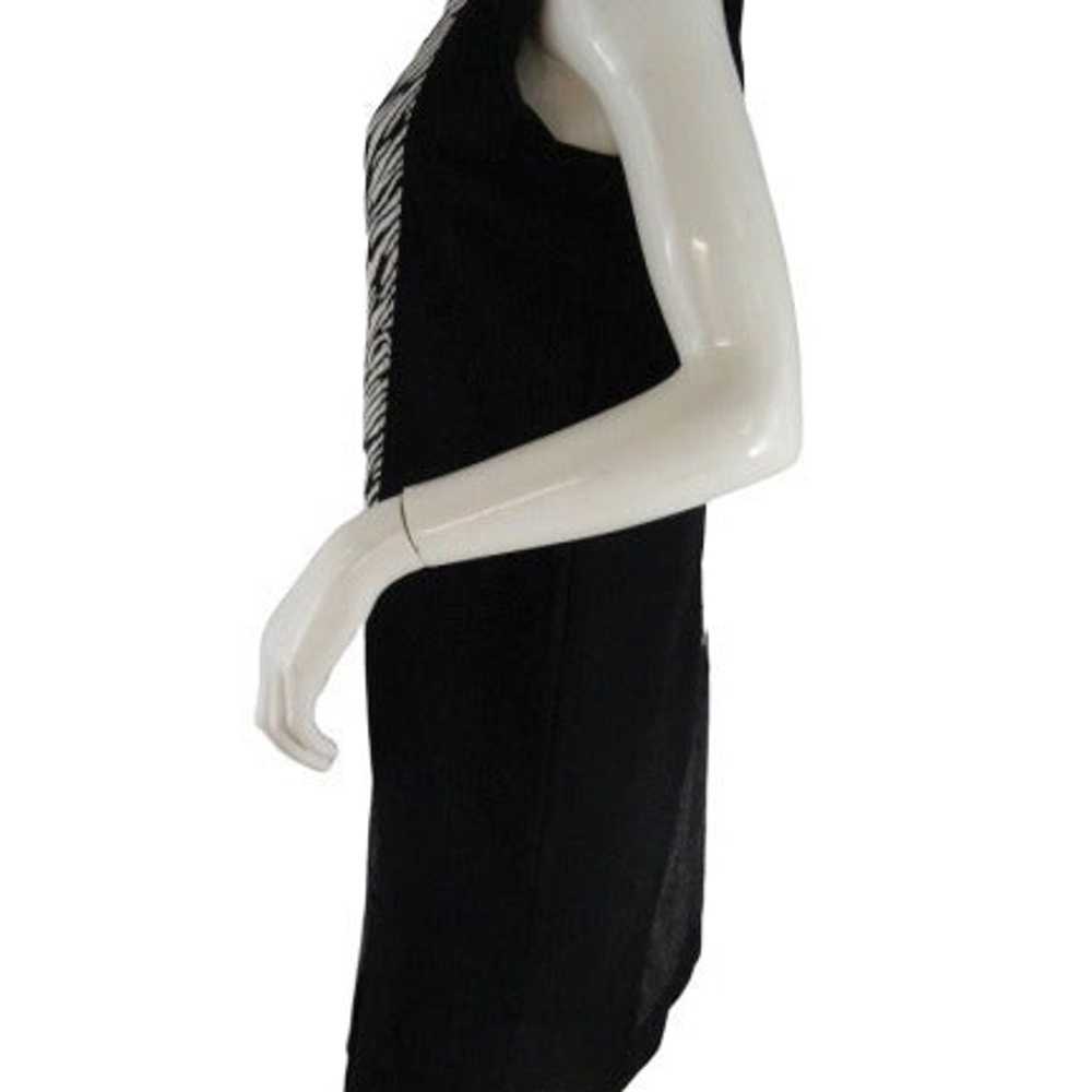 Ann Taylor Dress Sleeveless Black Size Med Petite… - image 5