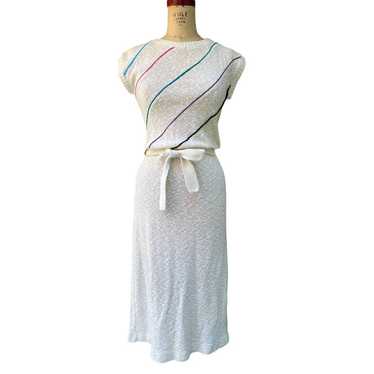 Berman International Vintage A-line Dress Cotton … - image 1